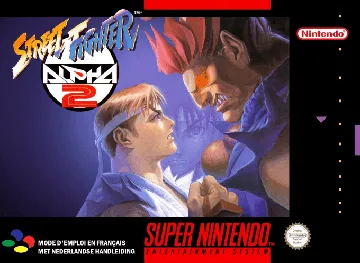 Street Fighter Alpha 2 (Europe) box cover front